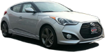 Photo of a 2013 Hyundai Veloster Turbo.
